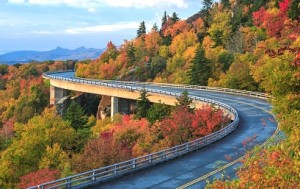 The Blue Ridge Parkway offers unforgettable views of long-range vistas, pastoral landscapes and mountainscapes.