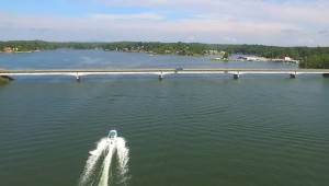 Smith Mountain Lake covers 20,600 acres and offers water activities and entertainment for all ages.