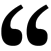 Open quotation mark small